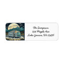 Search for nostalgic return address labels Black