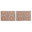 Search for orange and white pillowcases Pattern