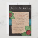 Search for country christmas invitations Red