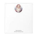 Search for santa claus notepads Vintage