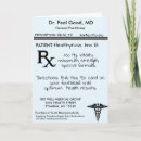 Recherche de prescription cards Humour