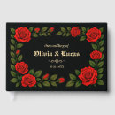 Search for floral guest books Gothic