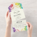 Recherche de lesbienne mariage invitations Coloré