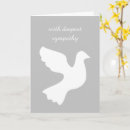Search for dove sympathy cards Bird