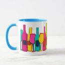 Search for wine bottle mugs Pattern