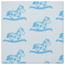 Search for blue horse fabric Cute