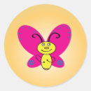 Search for cartoon butterfly stickers Girl
