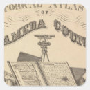 Search for county map stickers California