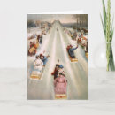 Search for toboggan christmas cards Vintage