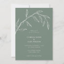 Search for floral leaf pattern invitations Modern