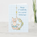 Search for baby boy first easter cards Bunny