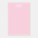Search for initial post it notes Pink