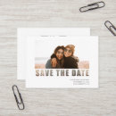 Search for save the date business cards Modern