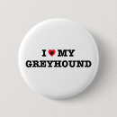 Search for greyhound buttons Dog