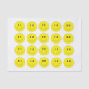 Search for happy face tissue paper Yellow