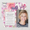 Search for vintage funeral invitations Floral