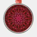 Search for ruby red round ornaments Crimson