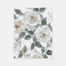 Search for garden roses blankets White