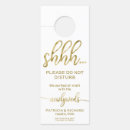 Search for do not disturb signs Shhh