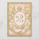 Search for once upon a time birthday invitations Gold
