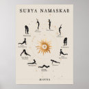 Recherche de posture posters Méditation