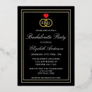 Search for red black bachelorette party invitations Stylish