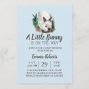 Recherche de mint baby shower invitations Lapin