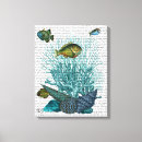 Search for blue coral art Fish