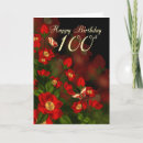 Search for deep red cards Floral
