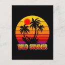 Search for trees design postcards Colourful
