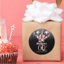 Search for 60th birthday stickers Black