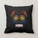 Recherche de calaveras coussins Dia de los muertos