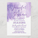 Search for splash wedding invitations Purple
