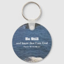 Search for still keychains Bible verse