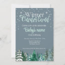 Search for boy winter onederland invitations Watercolor