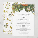 Search for citrus wedding invitations Summer