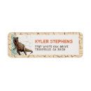 Search for dinosaur return address labels Party