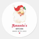 Search for vintage kitchen stickers Made with love