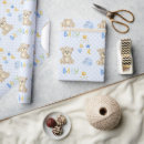 Search for newborn wrapping paper Blue