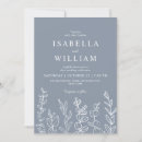 Recherche de dusty blue eucalyptus wedding invitations Couple