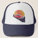 Search for vintage car hats Red