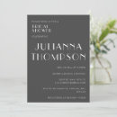 Search for art deco bridal shower invitations Black and white