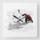 Recherche de joueur horloges Hockey