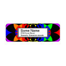 Search for round circle return address labels Pattern