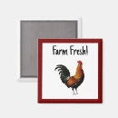 Recherche de coq vintage magnets Animal