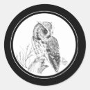 Search for screech owl stickers Nature