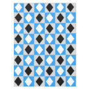 Search for diamond tablecloths Black and white