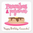 Search for pajama party stickers Pancakes