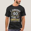 Search for married 40 years tshirts This