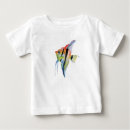 Recherche de poissons nourrisson vêtements Aquarelle